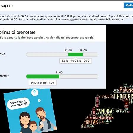 Alojamento de Acomodação e Pequeno-almoço La Locandiera 2*